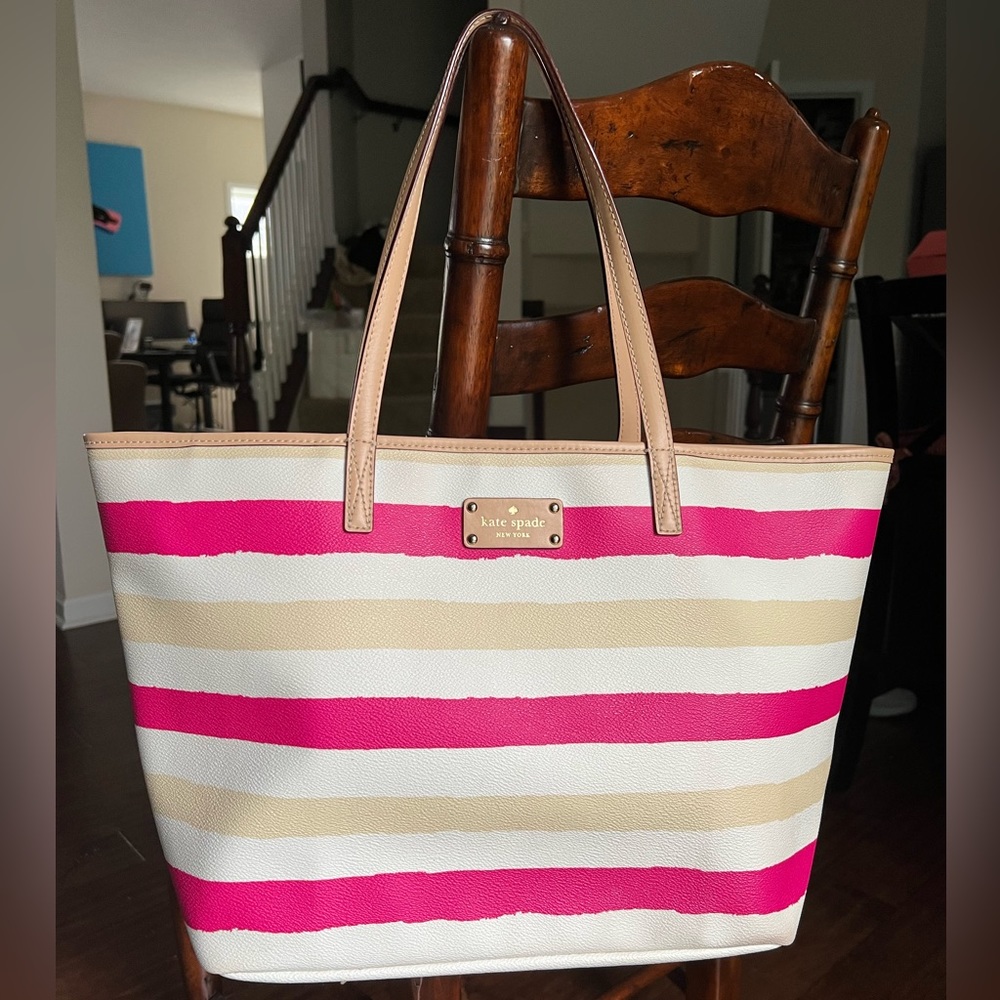 Kate Spade Striped Tote